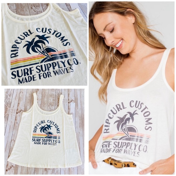 Rip Curl Tops - Rip Curl Customs Tank Top